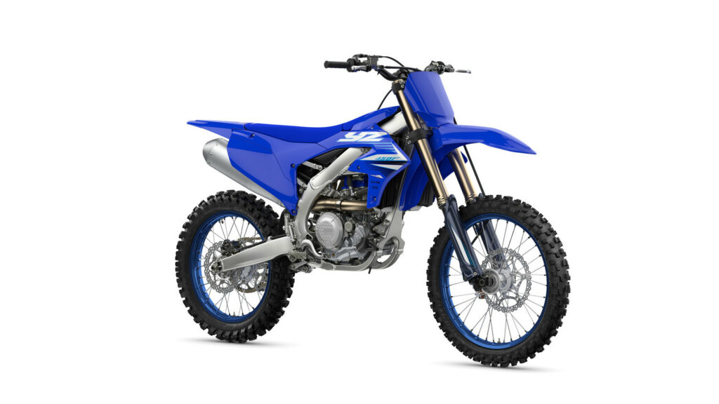 A 2025-model Yamaha WZ450F. Photo courtesy Yamaha Motor Corp., U.S.A.