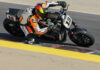 Cory West (13) at speed on his Team Saddlemen Harley-Davidson Pan America. Photo by Brian J. Nelson.