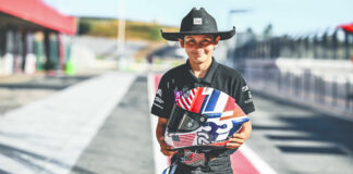 Texan Mikey Lou Sanchez currently races in the European Talent Cup in the FIM JuniorGP World Championship. Photo courtesy Sanchez Racing.