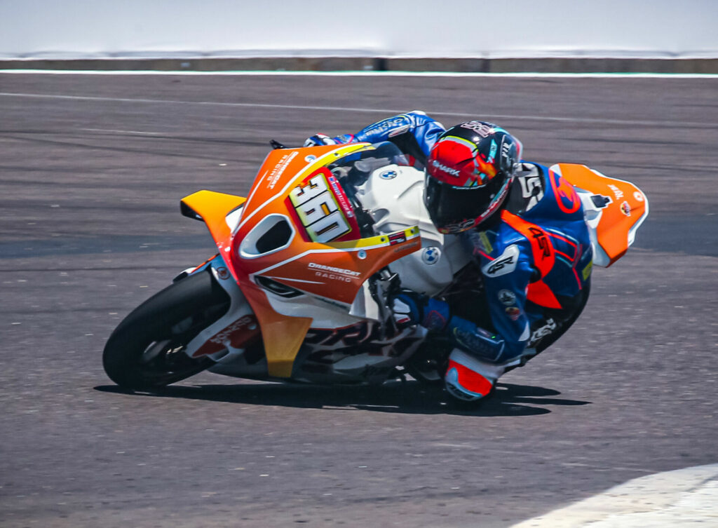 Jayson Uribe (360). Photo by Fatal Visualz, courtesy OrangeCat Racing.