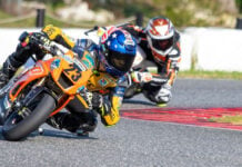 MotoAmerica Mini Cup racers will battle for AMA National Championships this coming weekend, August 9-11, in the Mission Mini Cup By Motul National Final at Road America's Briggs & Stratton Motorplex in Elkhart Lake, Wisconsin. Photo courtesy MotoAmerica.