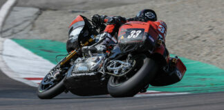 Kyle Wyman (33) in action at WeatherTech Raceway Laguna Seca. Photo by Brian J. Nelson.