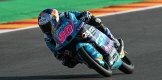 David Alonso (80). Photo courtesy Dorna.