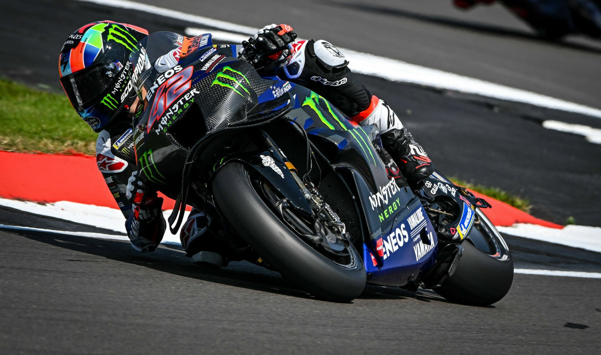 Alex Rins (42). Photo courtesy Monster Energy Yamaha.