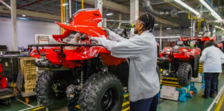 Honda North Carolina Manufacturing is to become the first Honda production facility in the North American region to manufacture future electrified Honda powersports and power equipment products. Photo courtesy American Honda.