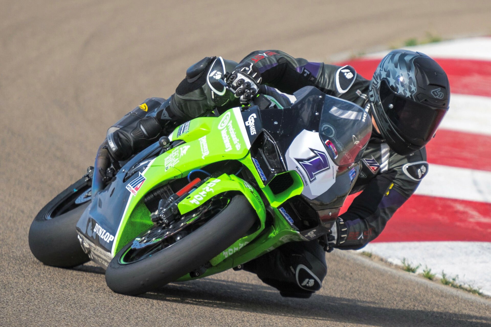 Anthony Norton (1) leads the field in the premier King of the Mountains race at round four of the Masters of the Mountains race series, presented by Utah Motorcycle Law. Photo by Drive-By Shootings Photography, courtesy UtahSBA.