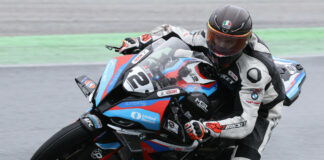 Sam Guerin (2) in action Friday at Canadian Tire Motorsport Park. Photo by Rob O'Brien, courtesy CSBK.