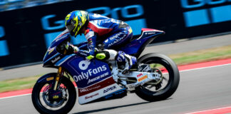 American Racing Team's Spanish rider Marco Ramirez. Photo courtesy American Racing Team.