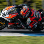 Josh Waters (21). Photo by RbMotoLens, courtesy ASBK.