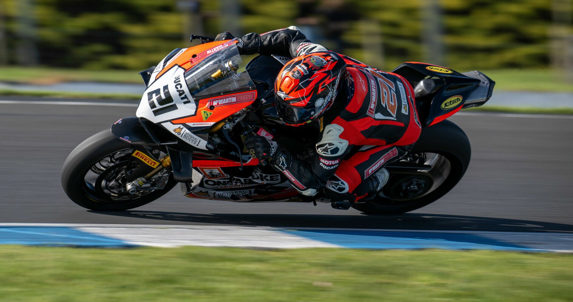 Josh Waters (21). Photo by RbMotoLens, courtesy ASBK.