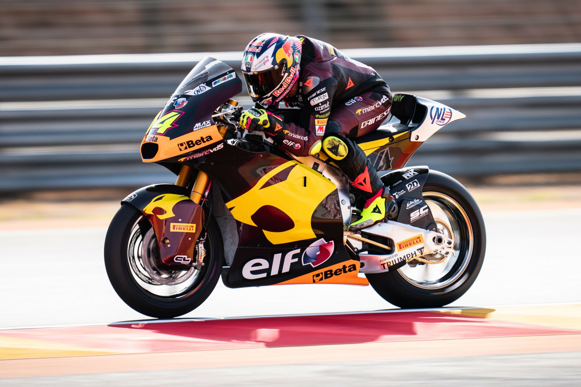 Tony Arbolino (14). Photo courtesy Marc VDS Racing Team.