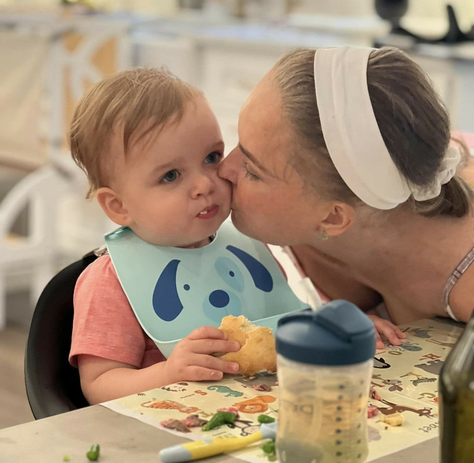 Michelle Lindsay Wilson with young son Holden. Photo courtesy Myles Wilson.