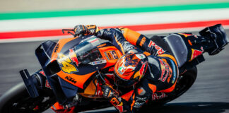 Pol Espargaro (44). Photo by Rob Gray/Polarity Photo, courtesy KTM Factory Racing.