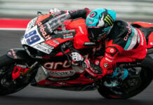 Adrian Huertas (99). Photo courtesy Aruba.it Racing Ducati.