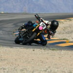 Alexander Calloway (76) on a Hooligan-style racebike at a CVMA event. Photo by CaliPhotography.com, courtesy CVMA.