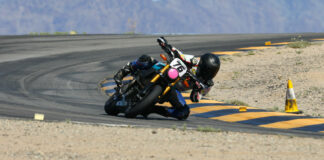 Alexander Calloway (76) on a Hooligan-style racebike at a CVMA event. Photo by CaliPhotography.com, courtesy CVMA.