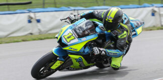 Mathew Scholtz (11), as seen at Mid-Ohio. Photo by Brian J. Nelson.