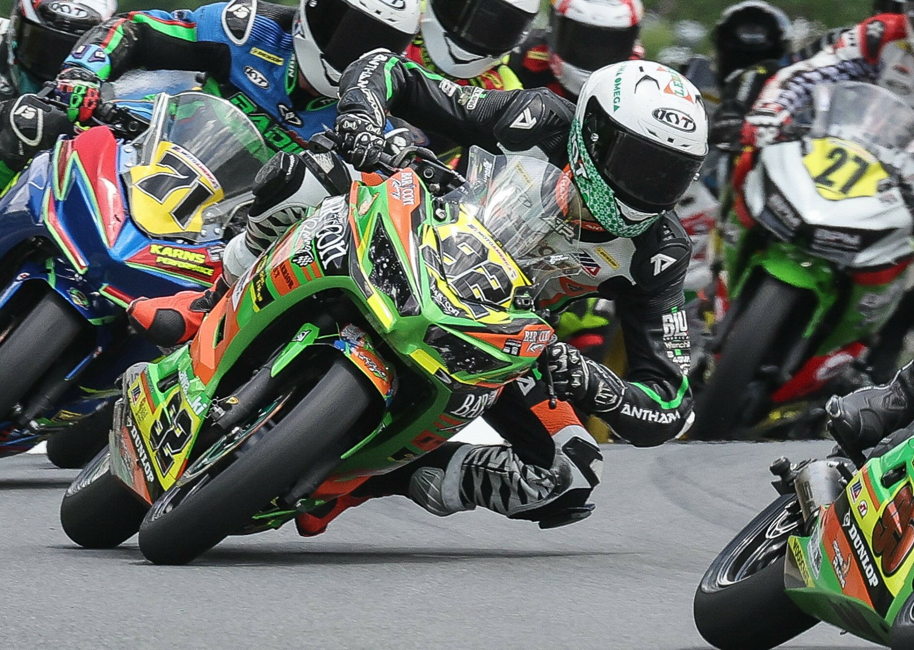 Eli Block (92). Photo from earlier this season at Road America by Brian J. Nelson.