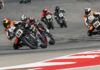 Cory West (13) leading a MotoAmerica Super Hooligan race at COTA. Photo by Brian J. Nelson, courtesy Harley-Davidson.