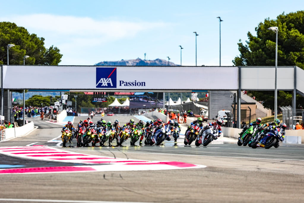 The start of the Bol d'Or 24-Hour race - the final round of the 2024 FIM Endurance World Championship. Photo courtesy FIM EWC.