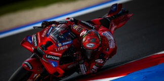 Francesco Bagnaia (1). Photo courtesy Lenovo Ducati.