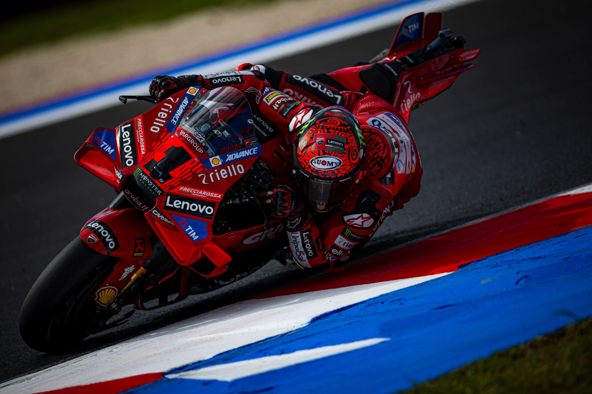 Francesco Bagnaia (1). Photo courtesy Lenovo Ducati.