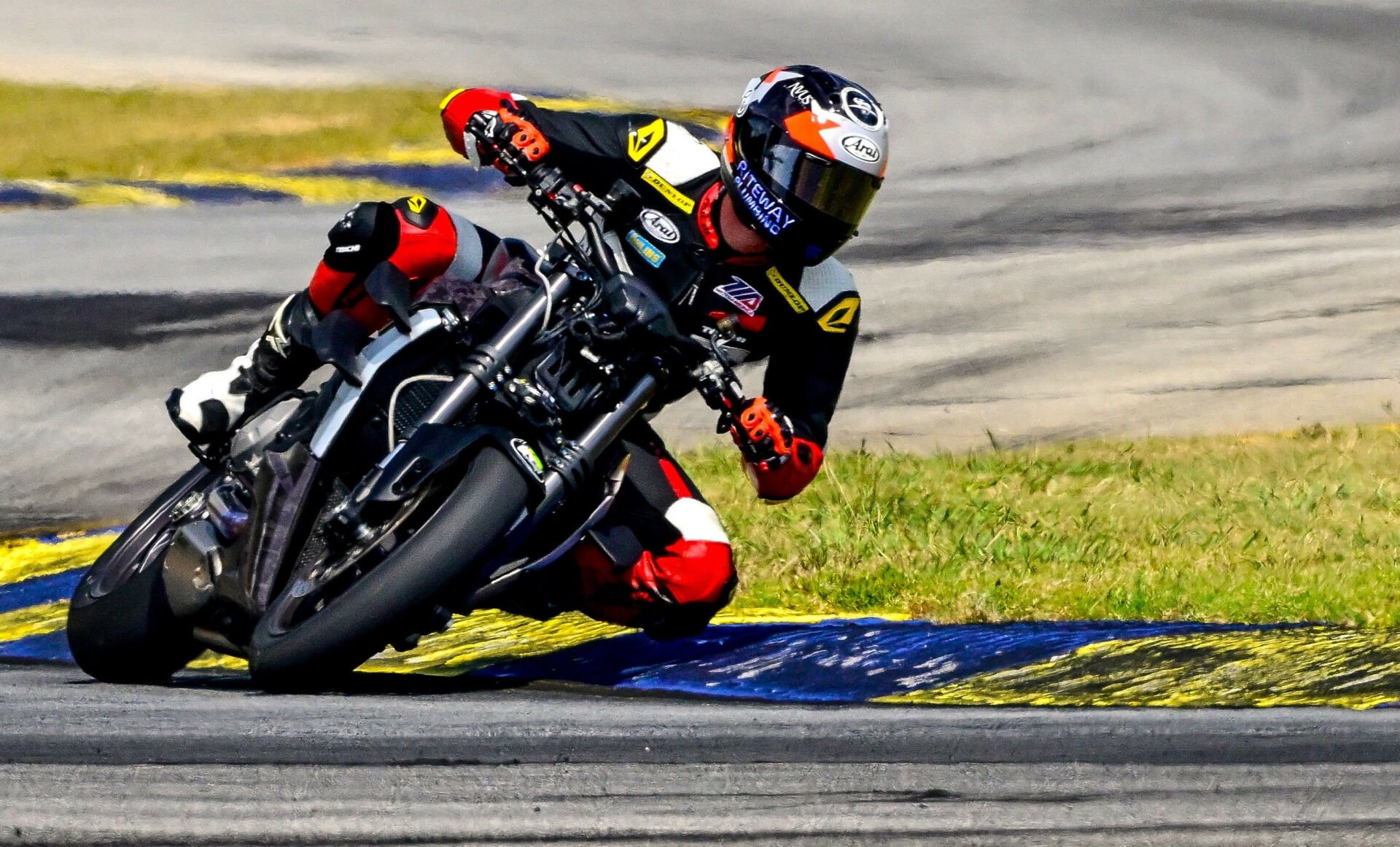 Hunter Dunham shakes down the Tampa Ducati Streetfighter V2 at Road Atlanta. Photo by Rual Jerez, courtesy Sam Fleming.