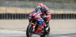 Hayden Gillim (1), as seen earlier this season at Laguna Seca. Photo by Brian J. Nelson.