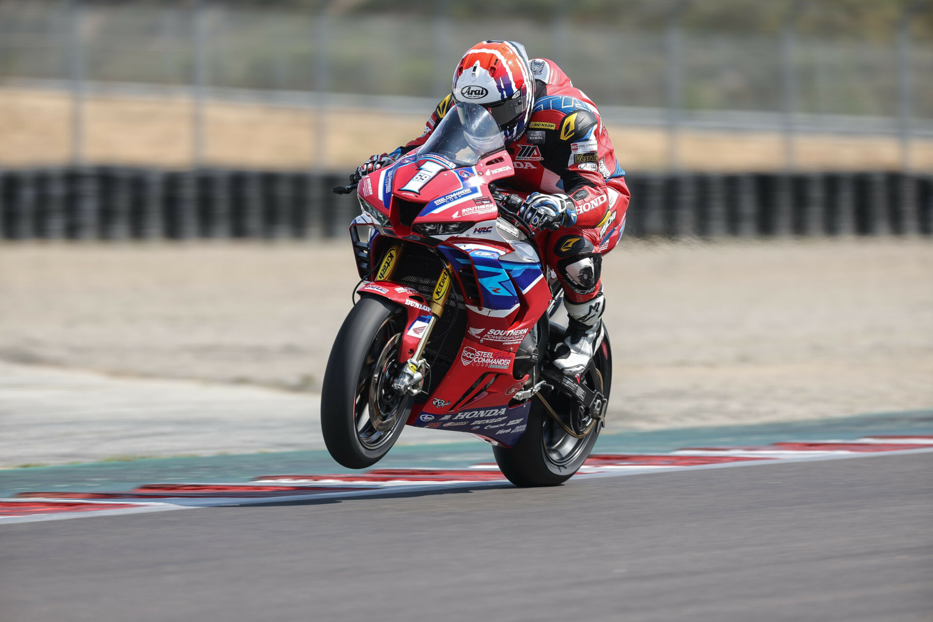 Hayden Gillim (1), as seen earlier this season at Laguna Seca. Photo by Brian J. Nelson.