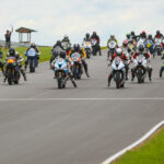 The start of an N2 endurance race. Photo courtesy N2 Track Days.