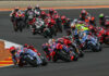 The start of the Tissot Sprint race Saturday at MotorLand Aragon. Photo courtesy Dorna.