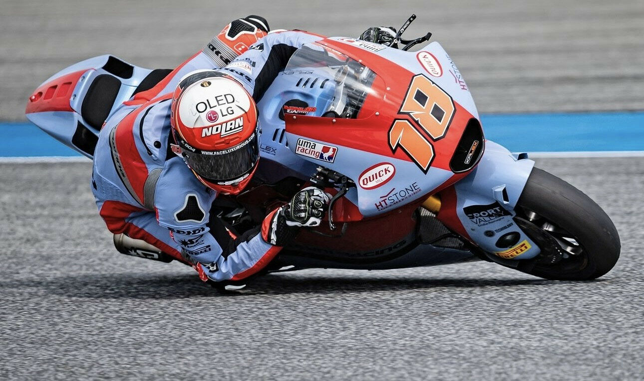 Manuel Gonzalez (18). Photo courtesy Dorna.