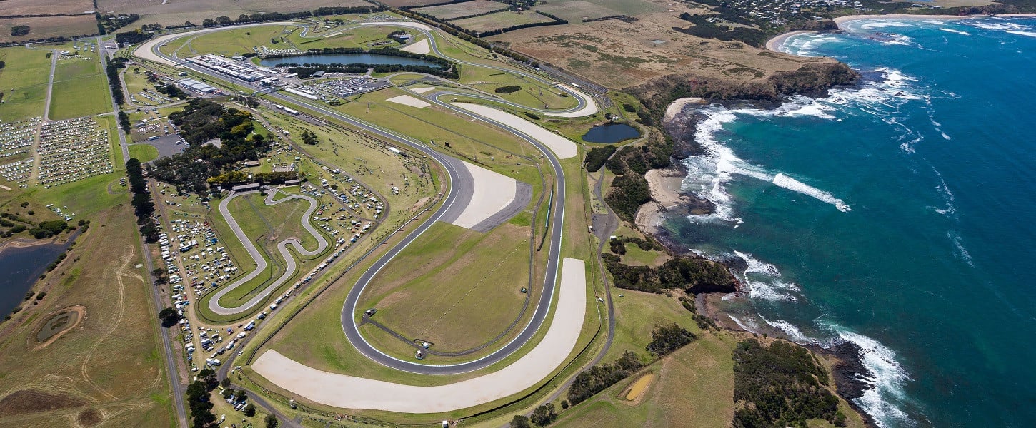 Phillip Island Circuit. Photo courtesy Phillip Island Circuit Website.