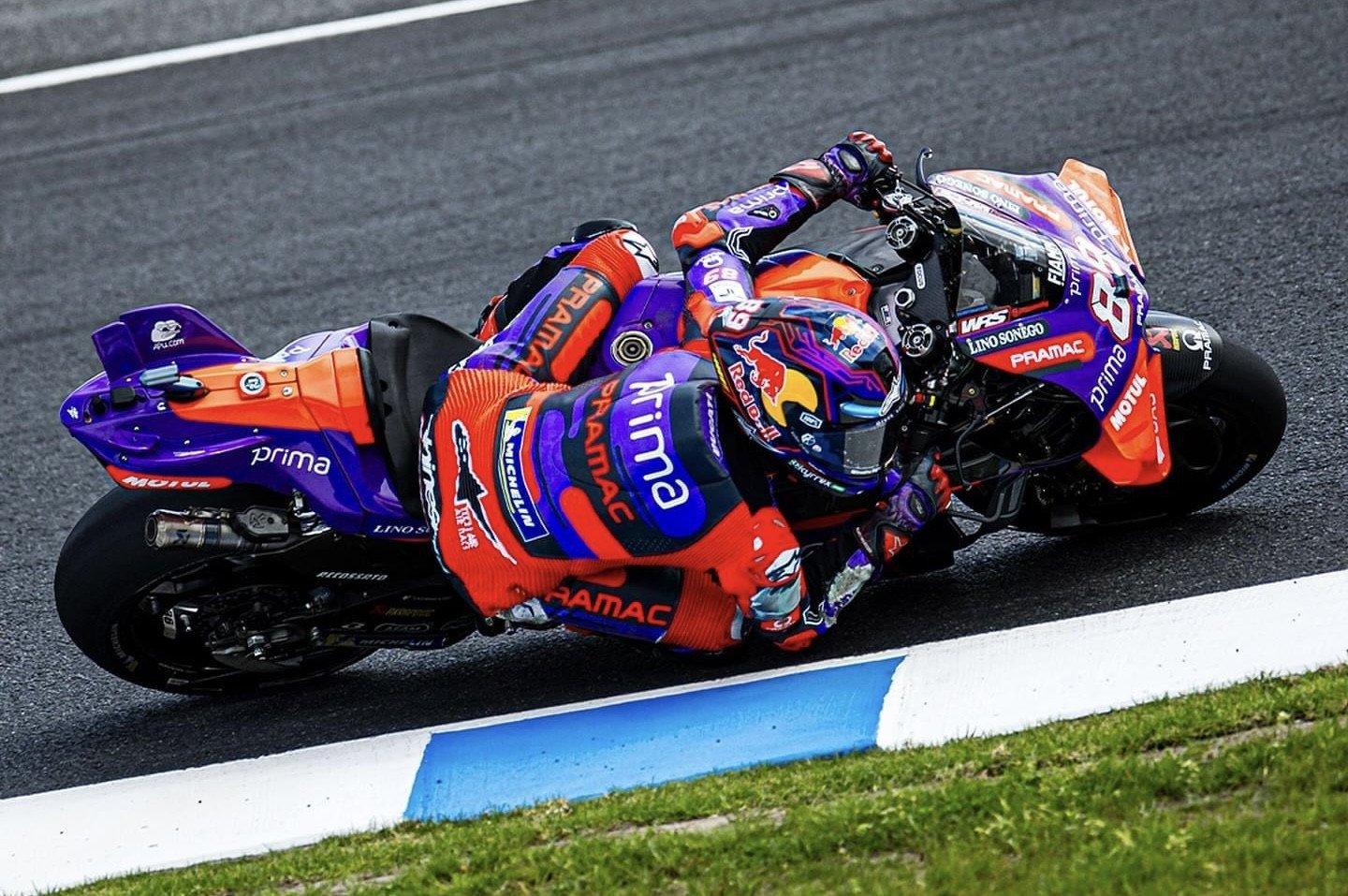 Jorge Martin (89) takes pole position in Australia. Photo courtesy Dorna.