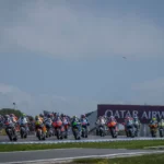 Moto2 race in Australia. Photo courtesy Dorna.