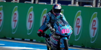 David Alonso (80). Photo courtesy Dorna.