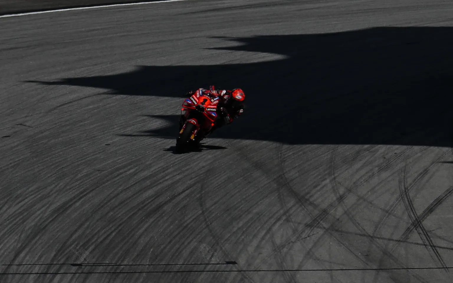 Francesco Bagnaia (1) claims pole position in Malaysia. Photo courtesy Dorna.