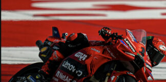 Francesco Bagnaia (1). Photo courtesy Ducati Lenovo Team.