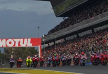 MotoGP Race in Barcelona. Photo courtesy Dorna.