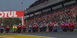 MotoGP Race in Barcelona. Photo courtesy Dorna.