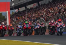 MotoGP Race in Barcelona. Photo courtesy Dorna.