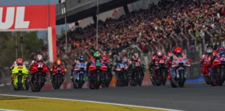 MotoGP Race in Barcelona. Photo courtesy Dorna.