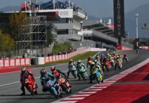 Moto3 race. Photo courtesy Dorna.