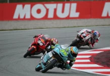 Moto3 race. Photo courtesy Dorna.