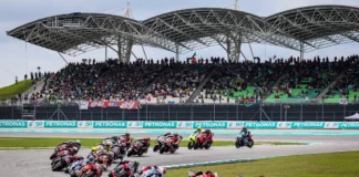 Motogp race in Malaysia. Photo courtesy Dorna.