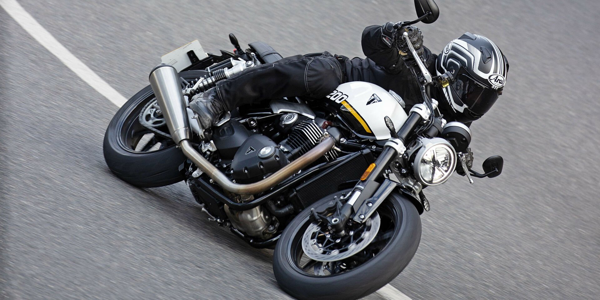 The 2025 Triumph Speed Twin 1200. Photo courtesy Triumph.