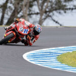 Bo Bendsneyder (11) riding his MV Agusta Reparto Corse MV Agusta F3 800 RR At Phillip Island. Photo courtesy MV Agusta Reparto Corse Team.