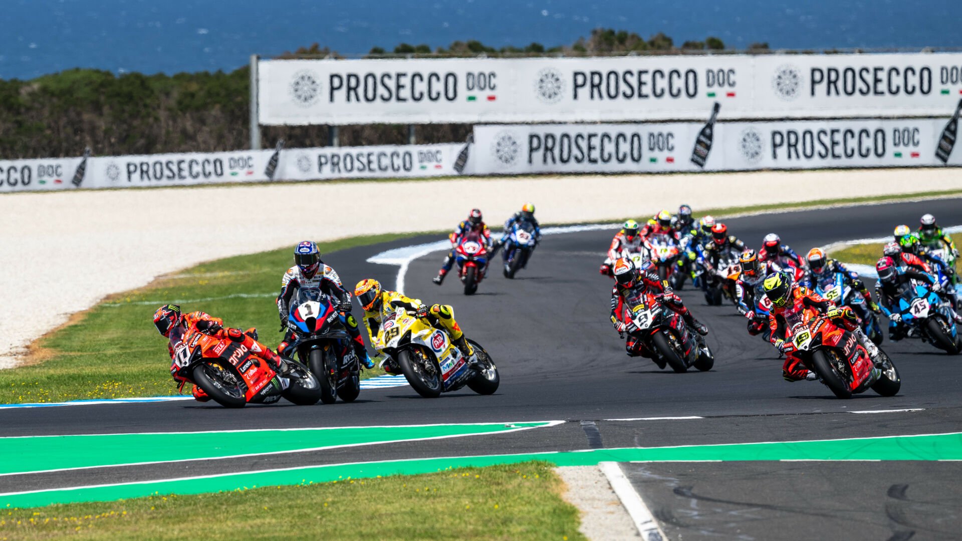 WSBK Race 1 At Phillip Island. Photo courtesy WSBK.com