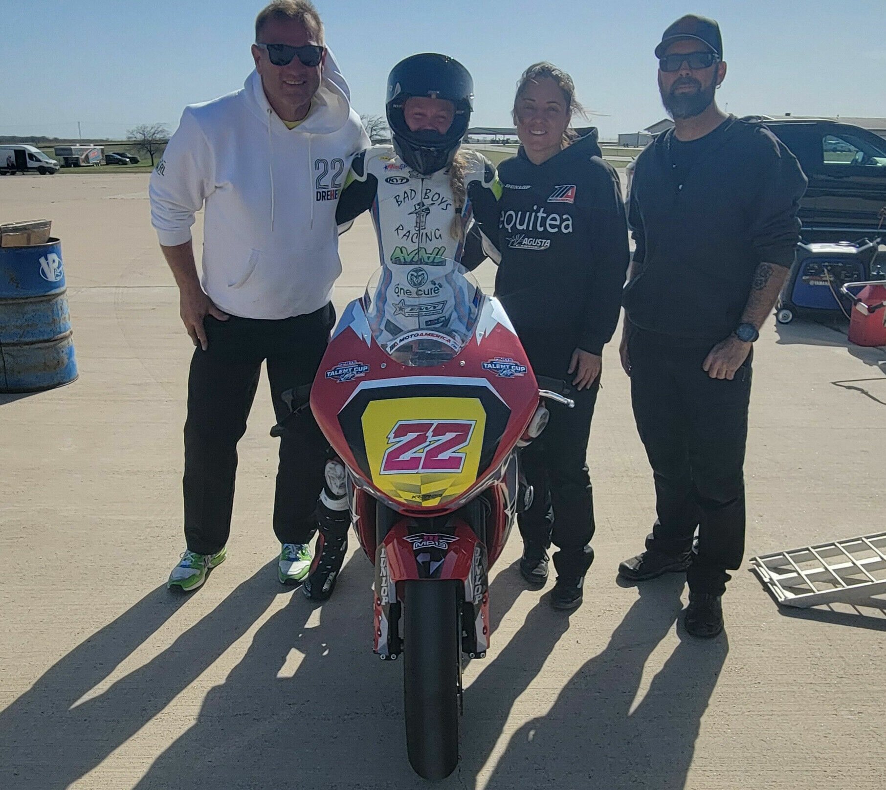 MotoAmerica Talent Cup: Day Two Test Results From Texas (Updated)