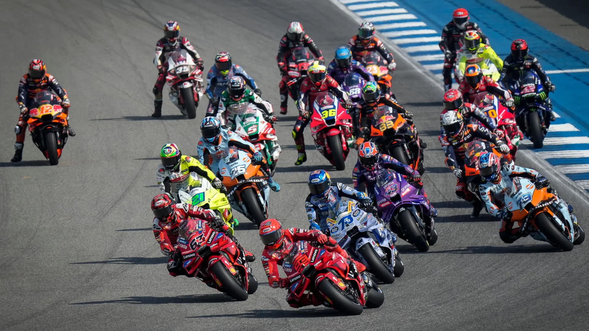 MotoGP Sprint race. Photo courtesy Dorna.